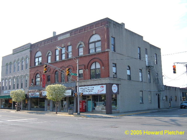 The station in the Knights of Pythius building at 7th and Cedar across from the courthouse  Howard Pletcher