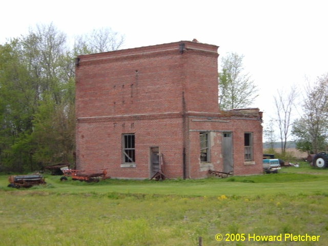 The Brownell substation, located four miles from Peru, sits neglected.  Howard Pletcher