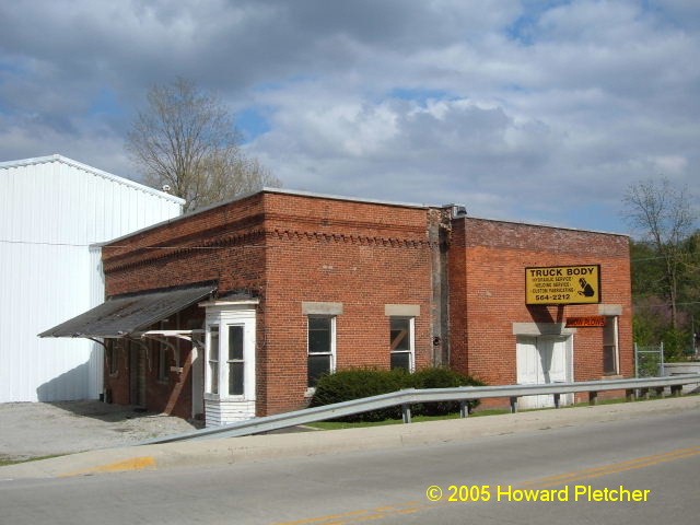 Indiana Service Corporation depot in Delphi, Indiana is still in use as a business  Howard Pletcher