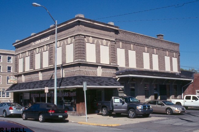 INTERURBAN DEPOT IN KOKOMO INDIANA