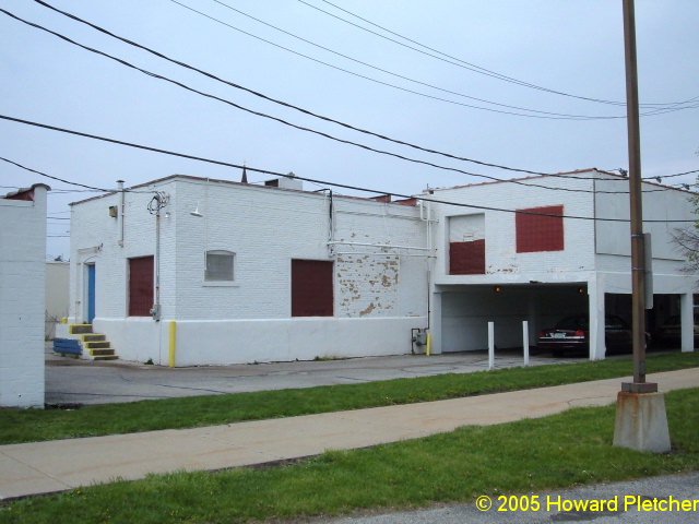 The section of the ice cream shop to the left in this photo is part of the Northern Indiana Transit depot in Mishawaka, Indiana  Howard Pletcher