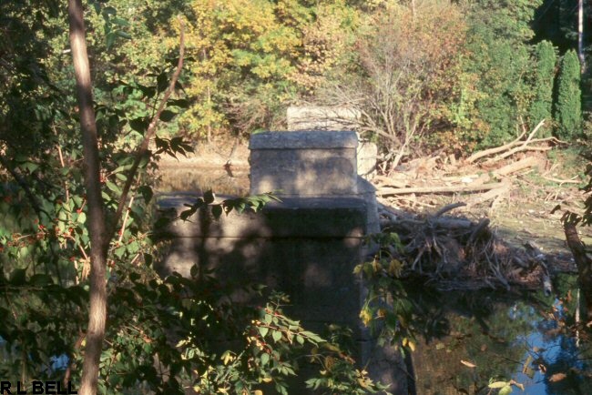 MARION INDIANA MISSISSINEWA RIVER INTERURBAN BRIDGE