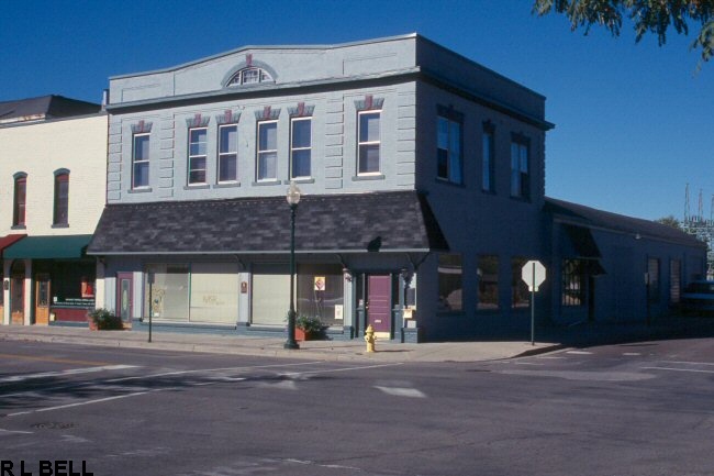 INTERURBAN DEPOT IN NOBLESVILLE INDIANA