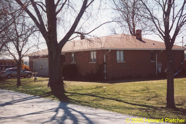 The section of this house closest to the camera was the Wilkinson Station of the Chicago-New York Electric Air Line Railroad.  Howard Pletcher