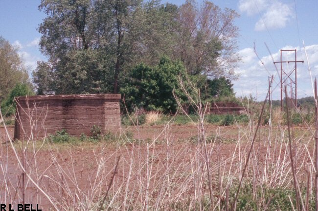 INTERURBAN BRIDGE ABUTMENTS IN PUTNAM COUNTY INDIANA